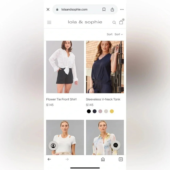 NWT Lola & Sophie Designer Blouse Knit White Turtle Neck Long Sleeve Small - Picture 13 of 14